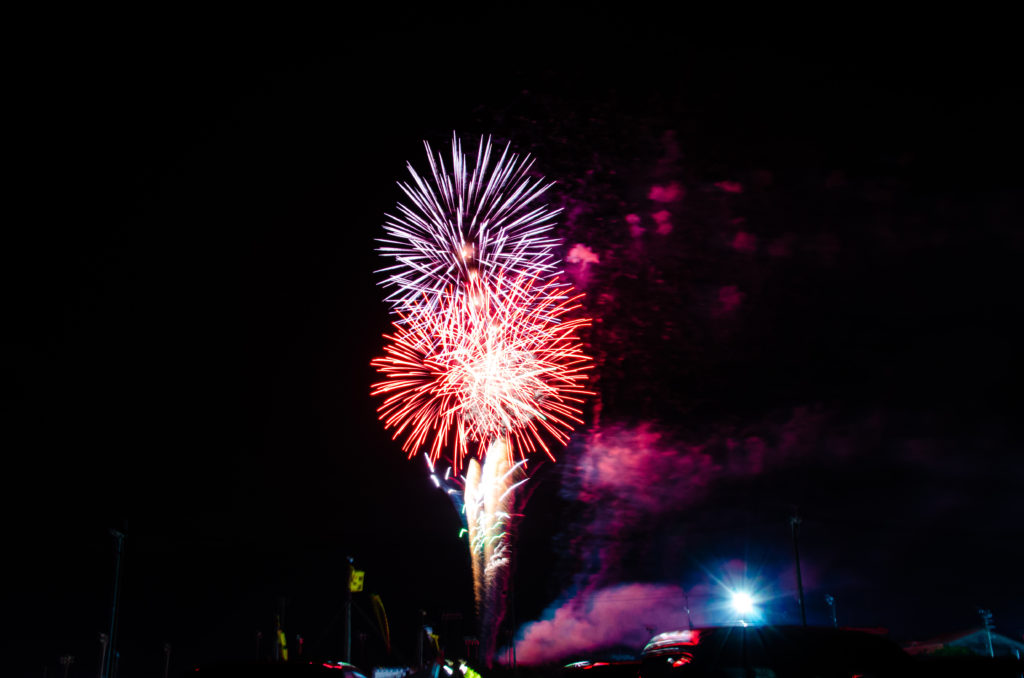 Yomitan Festival Okinawa Fireworks